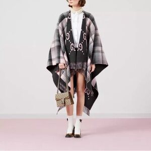 Gucci reversible shawl. Brand new in box. Tags still attached.